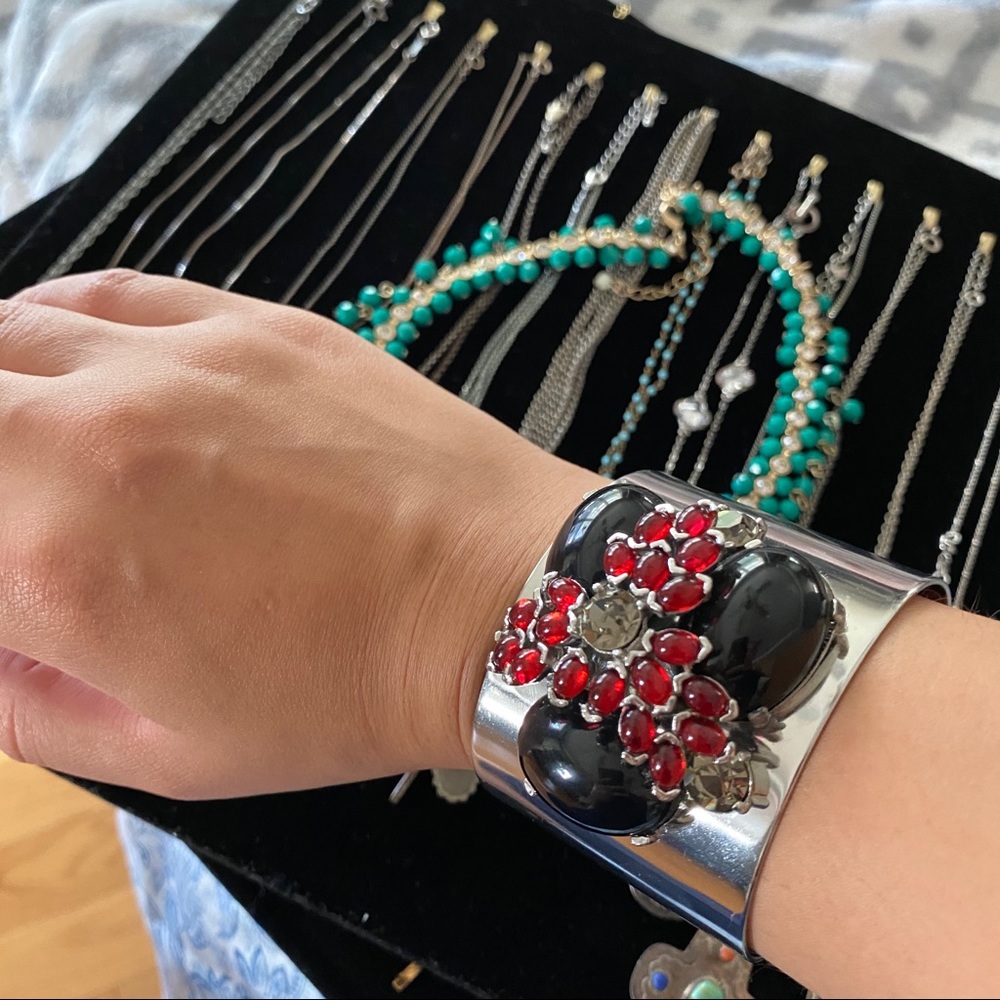 Bedazzled cuff
